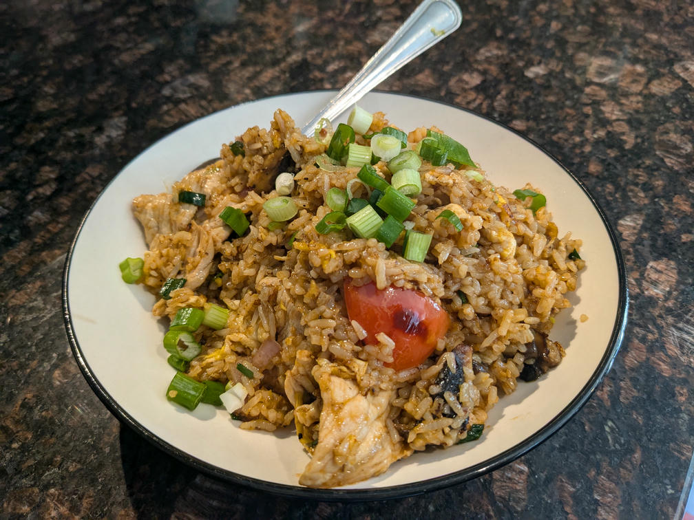 Tom Yum Fried Rice.
